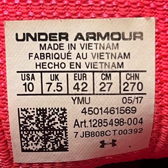 Under Armour Womens Micro G Speed Swift 2 Running Shoe 10 Women - Picture 15 of 15